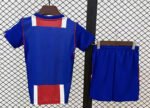 2026-2027  Paris Home Blue kids/youth  Soccer uniform - Image 2