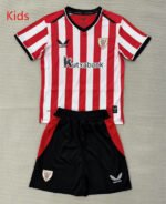 2026-27 Athletic Bilbao Home Red White  kids/youth Soccer uniform