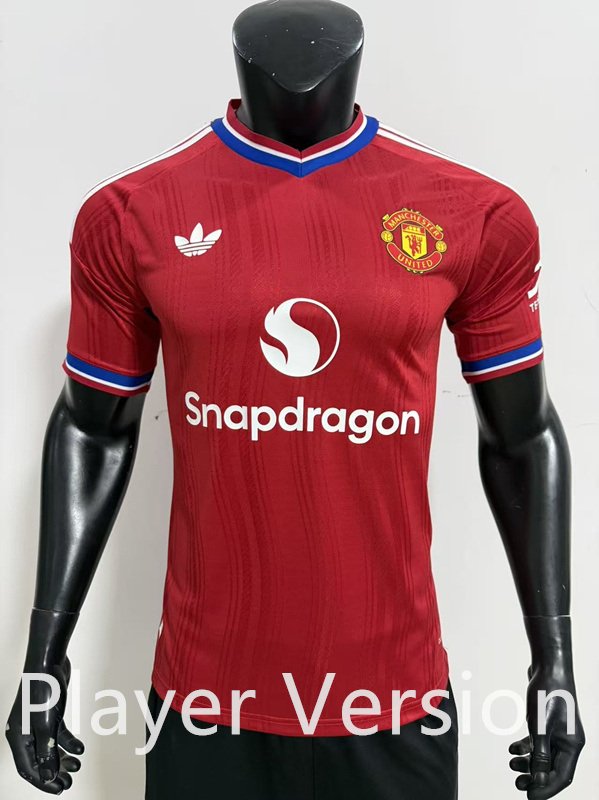 50a0eaf7 Player version 26-27 Manchester United Red Soccer Jersey AAA - Image 1