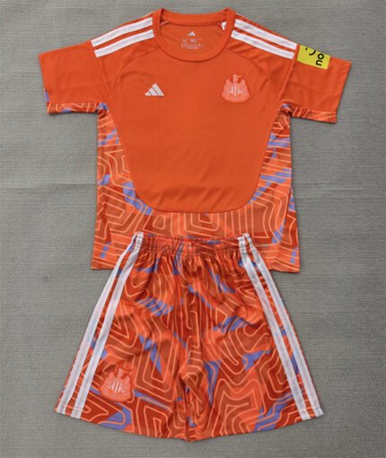 2026-2027 Newcastle United Goalkeeper Orange Soccer Uniform