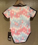 2026-2027 Belgium Away Blue Pink Baby Soccer Uniform - Image 2