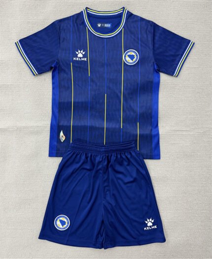 2026-2027 Bosnia Herzegovina Home Blue  Soccer Uniform