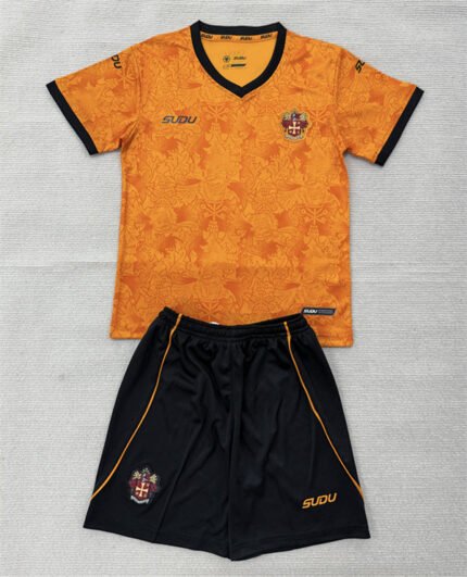 2026-2027 Wolverhampton Wanderers Home Orange Soccer Uniform