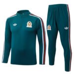 2026-27 Mexico Green Soccer Tracksuit Uniform