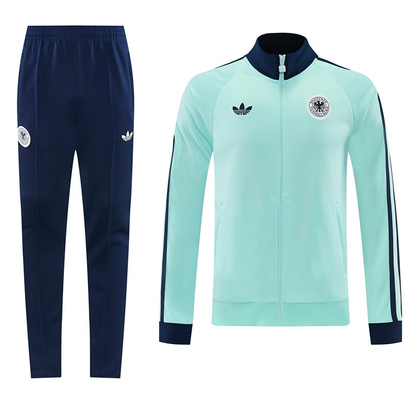 5dfbaac4 26-27 Germany Green Thailand Soccer Jacket Uniform - Image 1