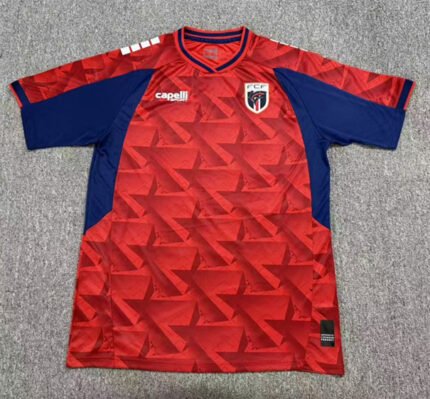 2026-27 Cape Verde 2nd Away Red Soccer Jersey AAA