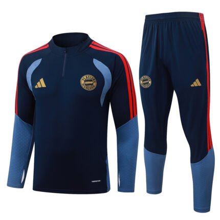 2026-27 Bayern Munich Royal Blue Soccer Tracksuit Uniform