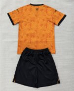 2026-2027 Wolverhampton Wanderers Home Orange Soccer Uniform - Image 2