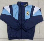 26-27 Real Madrid Royal Blue Windbreaker  Soccer Jacket
