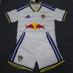 26-27 Leeds United Home White Soccer Uniform