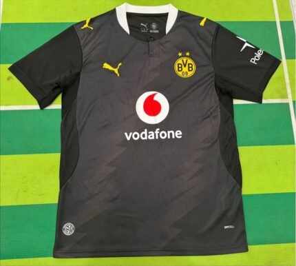 （S-4XL） 2026-2027 Borussia Dortmund Away Black Soccer Jersey AAA