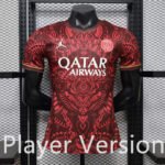 Player version 2026-27  Paris Saint-Germain Dark Red Soccer Jersey AAA