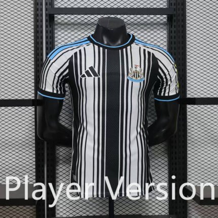 Player version 26-27 Newcastle United Home White Black Soccer Jersey AAA