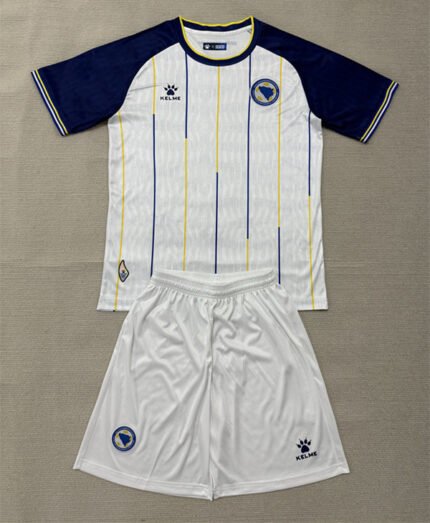 2026-2027 Bosnia Herzegovina Away White Soccer Uniform