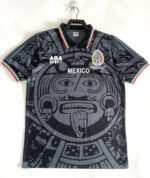 Retro Version 1998 Mexico Black Soccer Jersey AAA
