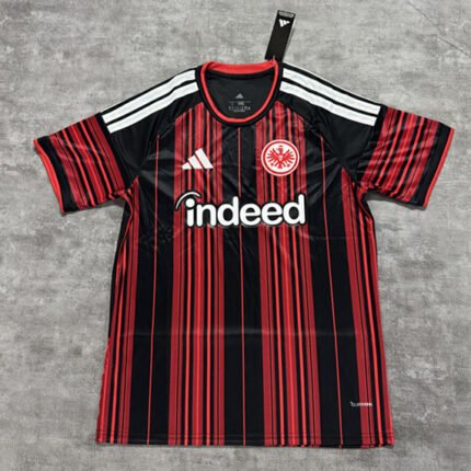 2026-2027 Frankfurt Home Red Black Soccer Jersey AAA