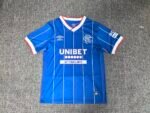(S-4XL) 26-27 Rangers Home Blue Soccer Jersey AAA