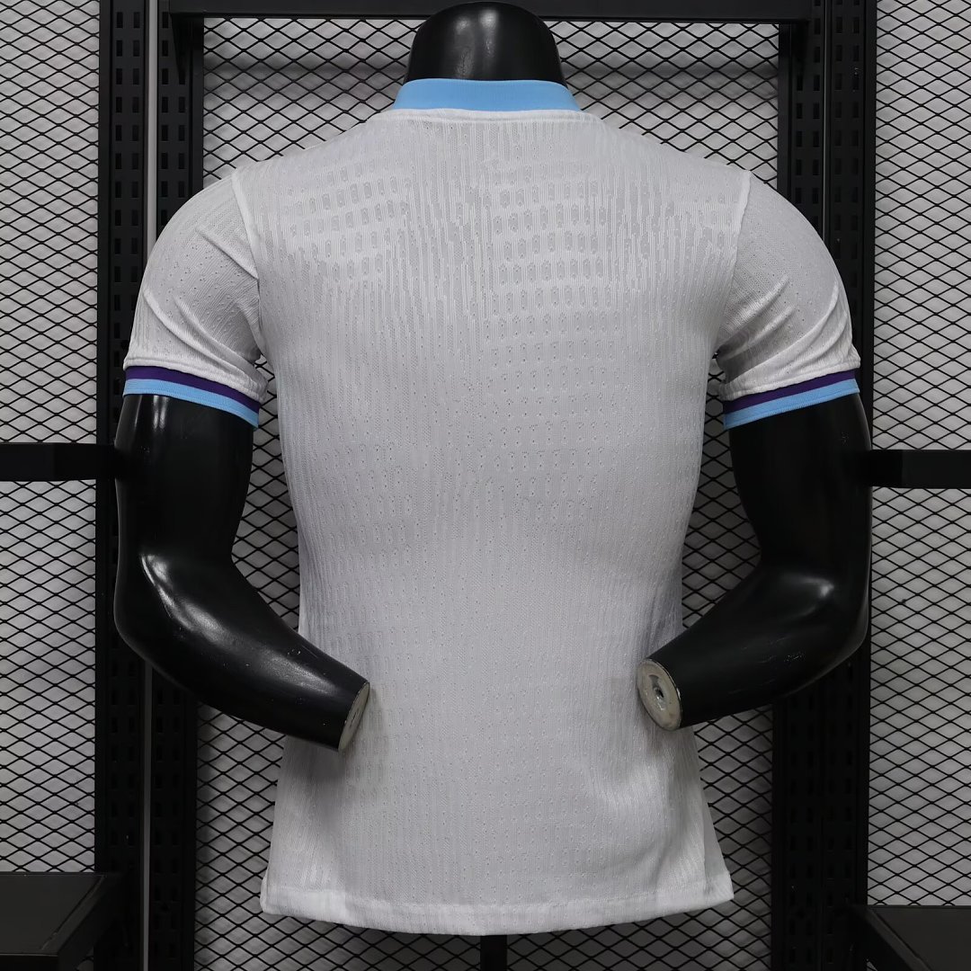 6ce0d12a Player version 26-27 Barcelona White Blue Soccer Jersey AAA - Image 1