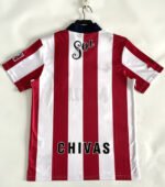 Retro Version 16-17 Chivas White Red Thailand  Soccer Jersey AAA - Image 4