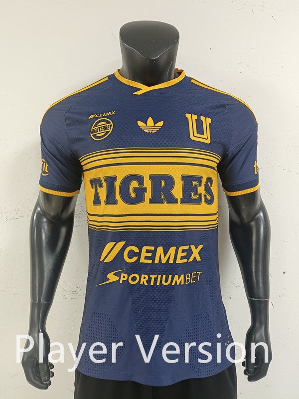 6db9f74b Player Version 26-27 Tigres UANL Away Royal Blue Soccer Jersey - Image 1