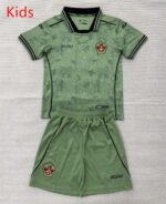 26-27 Wolverhampton Goalkeeper Green  Kids/Youth Soccer Uniform