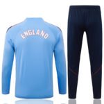 2026-27 England Blue Soccer Tracksuit Uniform - Image 3