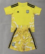 2026-2027  Aston Villa Goalkeeper Yellow Soccer Uniform