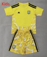 2026-2027 Aston Villa Goalkeeper Yellow kids/youth  Soccer uniform