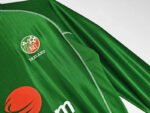 2002 Retro Ireland Home Green Long sleeves Soccer Jersey AAA - Image 3