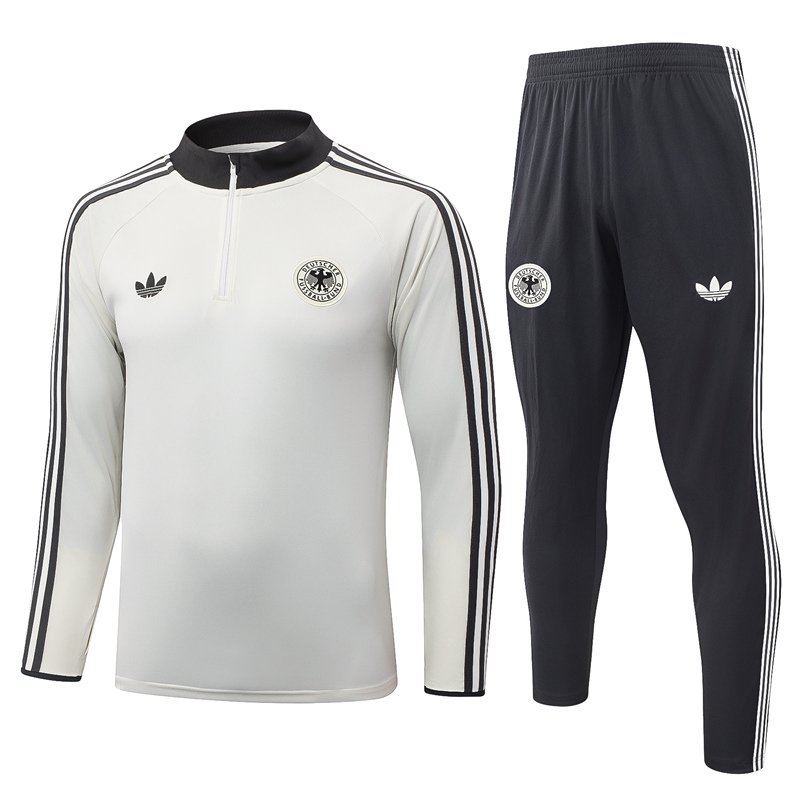 7807e515 2026-27 Germany Apricot Soccer Tracksuit Uniform - Image 1