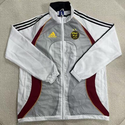 26-27 Algeria Grey White Windbreaker  Soccer Jacket