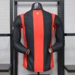 Player version 2026-2027 AC Milan  Home Black Red Long sleeves Soccer Jersey AAA - Image 2