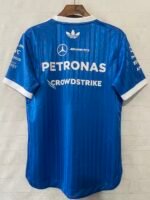 （S-5xl)2026-2027 F1 Mercedes Blue Racing Suit - Image 2