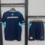 2026-2027 Eindhoven Third Away Blue kids/youth  Soccer uniform - Image 2