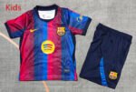 2026-27 Barcelona Home Red Blue kids/youth Soccer uniform
