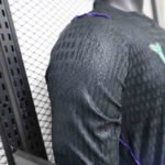 Player Version 26-27 Barcelona  Away Black Purple Thailand LS Soccer Jersey AAA - Image 3
