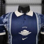 Player version 2026-27  Paris Saint-Germain Blue Soccer Jersey AAA - Image 3