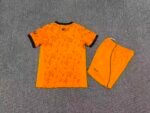 26-27 Wolverhampton Home Orange Kids/Youth Soccer Uniform - Image 2