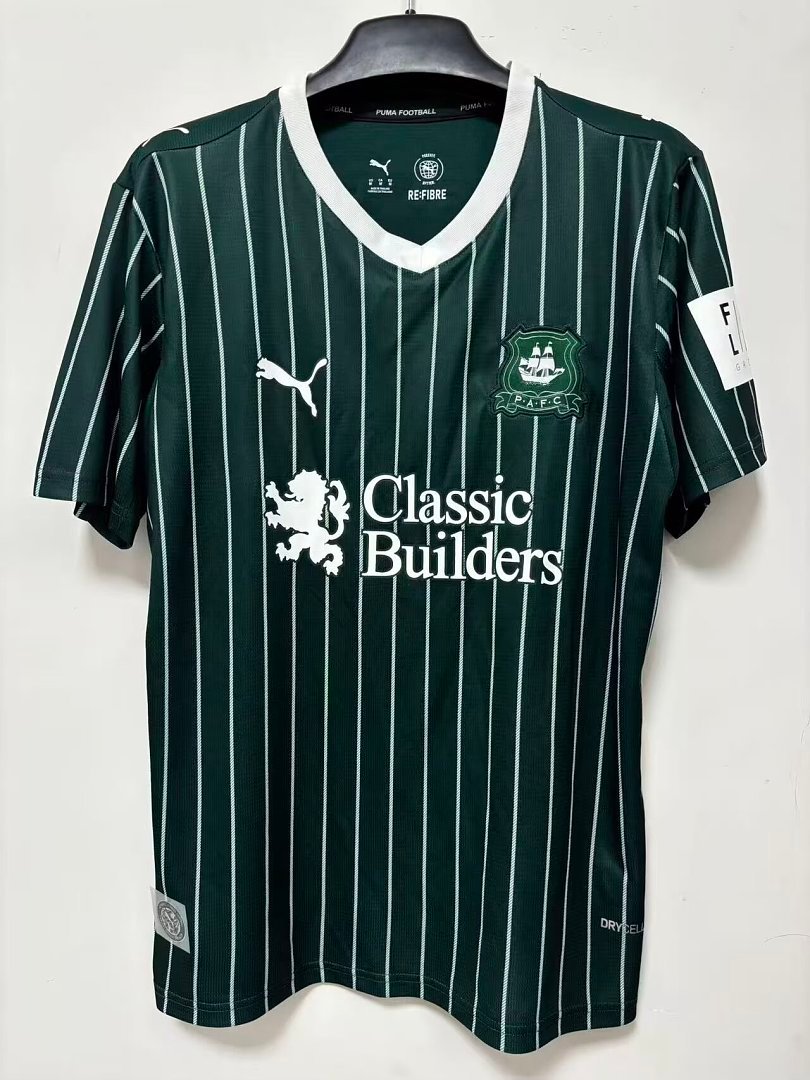 91cd0906 2026-2027 Plymouth Home Green Soccer Jersey AAA - Image 1