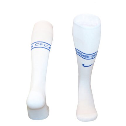 2026-27 Chelsea Home White Soccer Socks
