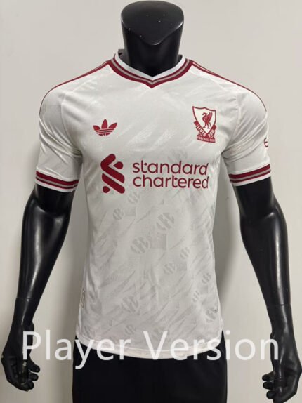 Player Version 26-27 Liverpool Away White Soccer Jersey AAA