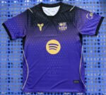 2026-2027 Co-branded Barcelona Purple Training  Soccer Jersey AAA