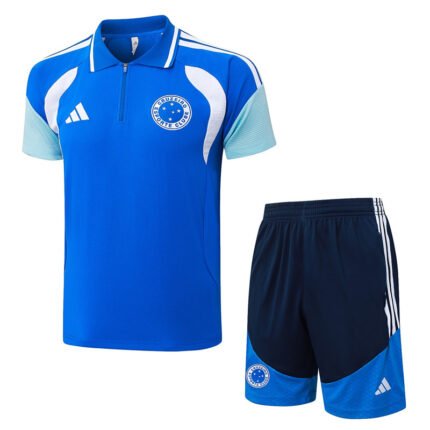 2026-27 Cruzeiro Blue Polo Soccer Uniform