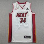 2026  NBA Miami Heat White  #34  Jersey