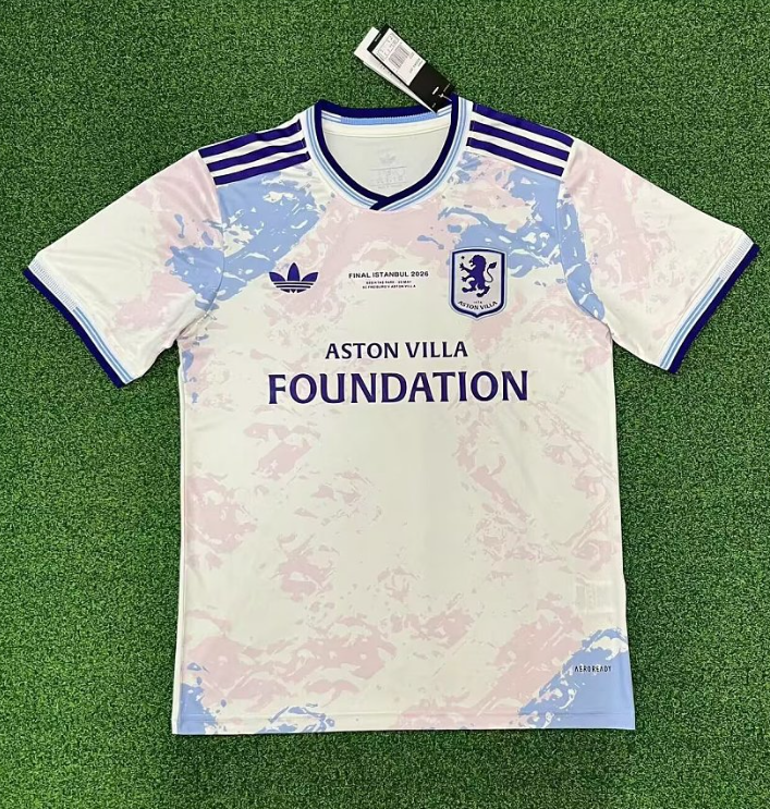 9a4b6bbd-0765-4dbc-bee1-ed338eade10c 2026-2027 Aston Villa Apricot Soccer Jersey AAA - Image 1