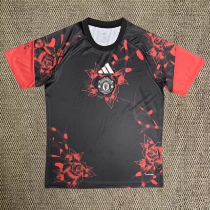 2026-2027 Manchester United  Black Red Soccer Jersey AAA