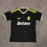 2026-2027  Aston Villa Away Black  Soccer Jersey AAA