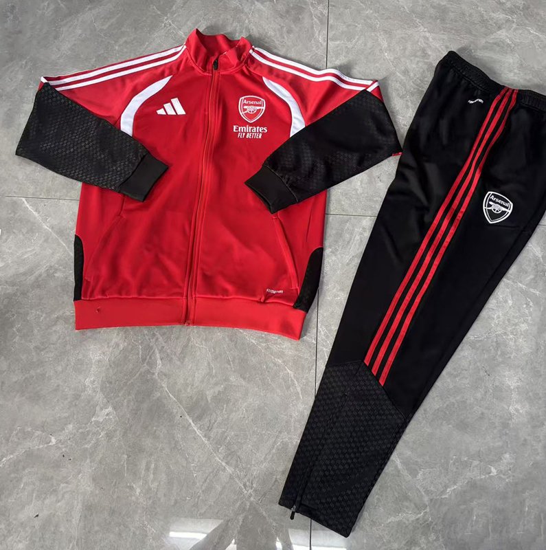 9d0022ab 26-27 Arsenal Red Thailand Soccer Jacket Uniform - Image 1