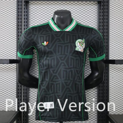 Player Version 2026-2027 Mexico Black Soccer Jersey AAA