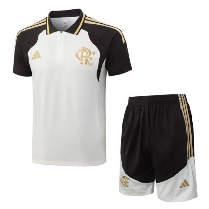 2026-27 Flamengo Beige Polo Soccer Uniform